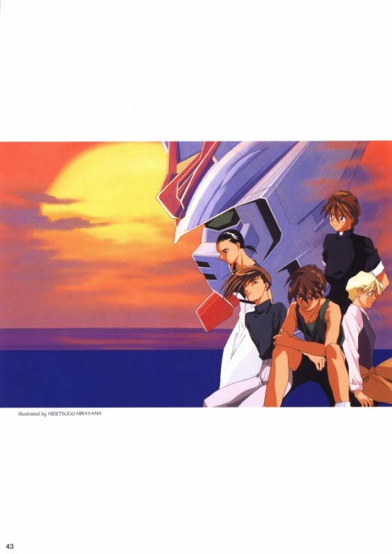 Otaku Gallery  / Art Books / Gundam Wing - Memorials II (The Legend Of Forever) / 044.jpg